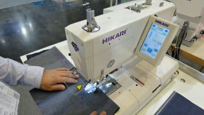 Computerized Eyelet Button Holing Machine