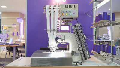 Automatic Three-Strip Sewing Machine (for Adidas)