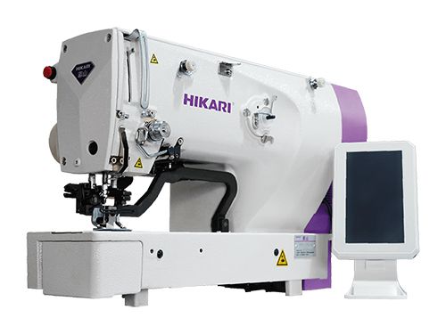 Computerized Straight Button Holing Machine